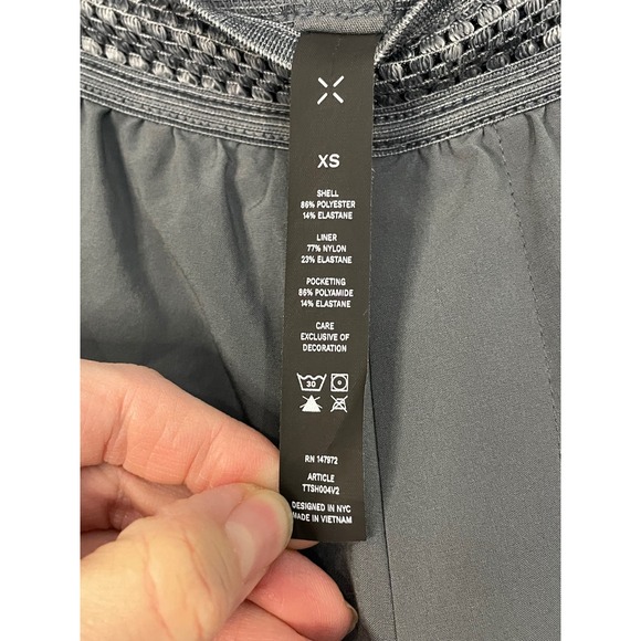 X Ten Thousand Athletic Shorts Women's XS Grey Quick Dry Running Workout - Picture 4 of 7